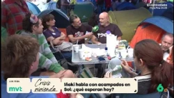 Los rostros del clamor por la crisis de la vivienda en la Puerta del Sol - Más Vale Tarde