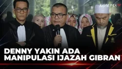 Denny Indrayana Yakin Ada 'Manipulasi' Akali Ijazah SMA Wapres Gibran | KOMPAS PETANG